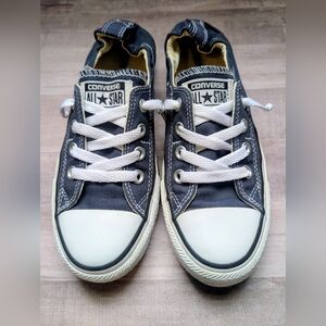 Converse All Star Shoreline Navy Blue Canvas Shoes